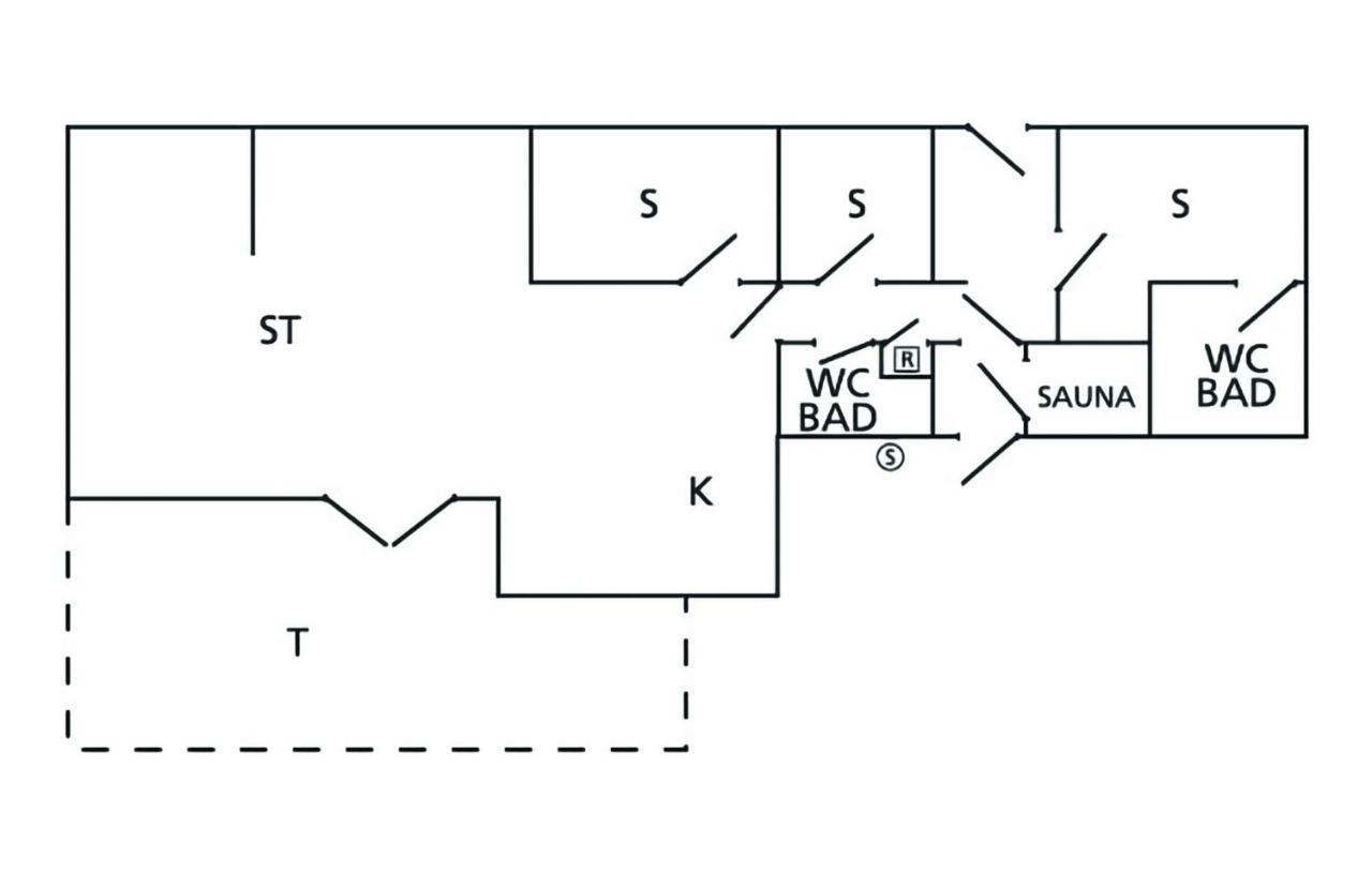 Lovely Home In Nexo With Kitchen Bagian luar foto
